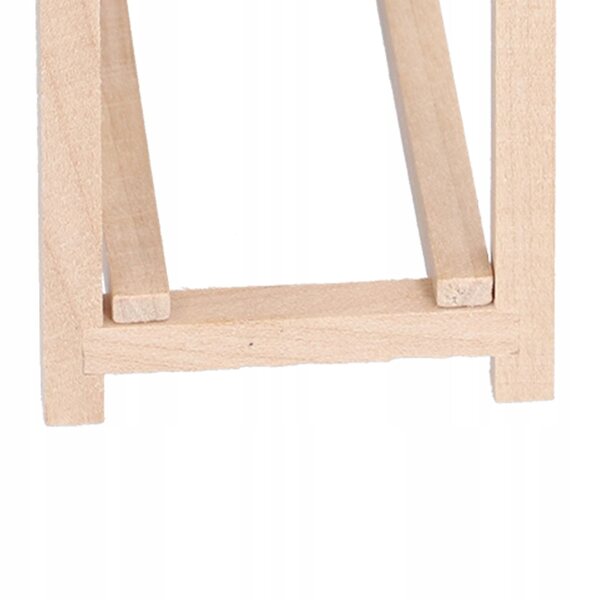 1:12 Miniaturregal für Puppenhäuser aus realistischem und langlebigem Holz