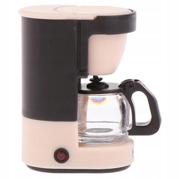 Mini Macchina da Caffè in Legno per Casa delle Bambole Scala 1:12 Decorativa