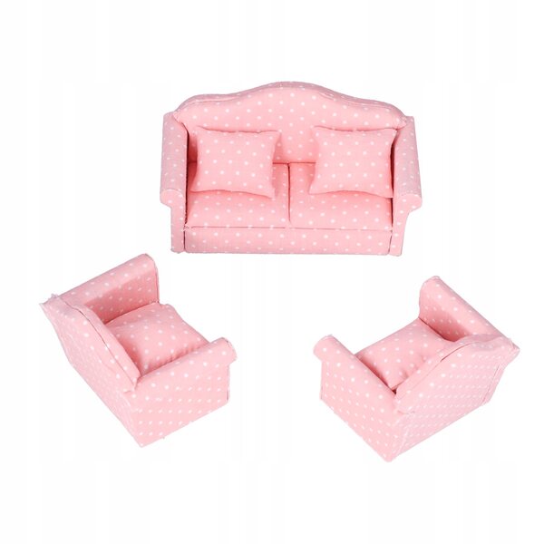 1:12 Miniatursofa für Puppenhaus, DIY-Dekoration, hohe Qualität