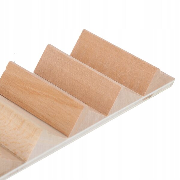 Miniaturtreppe 1:12 Holztreppe DIY-Treppe für Puppenhäuser