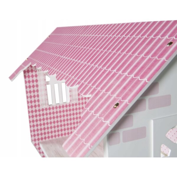 Maison de poupée Roba avec tiroir 102 cm - ensemble de meubles pour enfants en bois