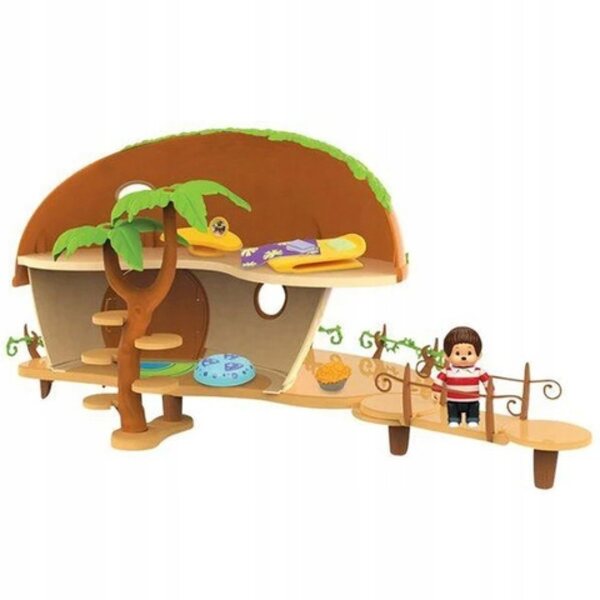 Casa delle bambole Semo Kauri con Monchhichi - Gioco per bambini 4+ anni