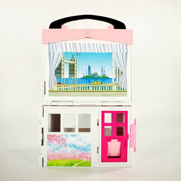 Icom Poland Toys4All Mini-Puppenhaus mit Hubschrauber 49 cm CE