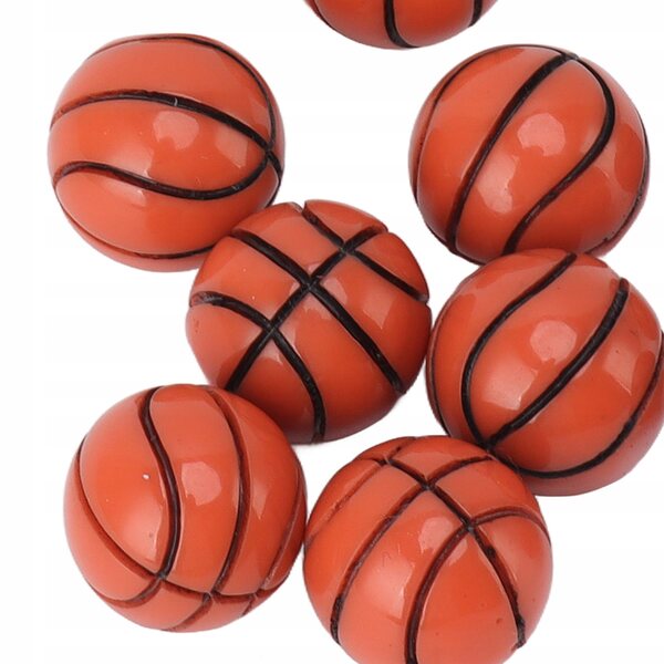 Puppenhaus-Sportmodell-Miniaturen 1:12 – Basketball und Fußball aus Kunststoff