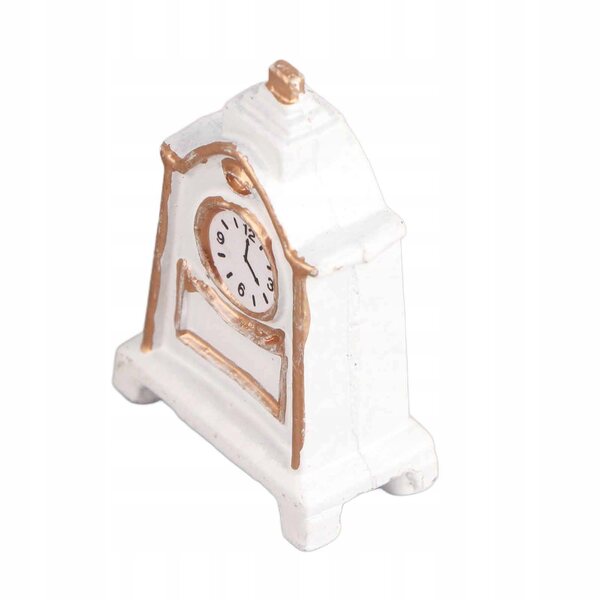Tavolo bianco 1:12 per casa delle bambole - Decorazione miniatura realistica
