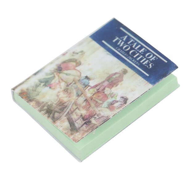 Mini książka do domku dla lalek w skali 1:12 Śliczna miniaturowa dekoracja książki Akcesor
