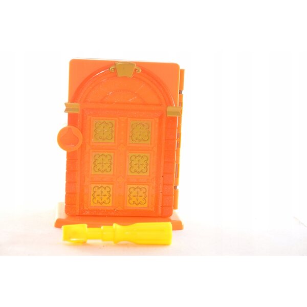 Casa delle bambole Luxma, 30 cm, palazzo apribile con altalena e letto