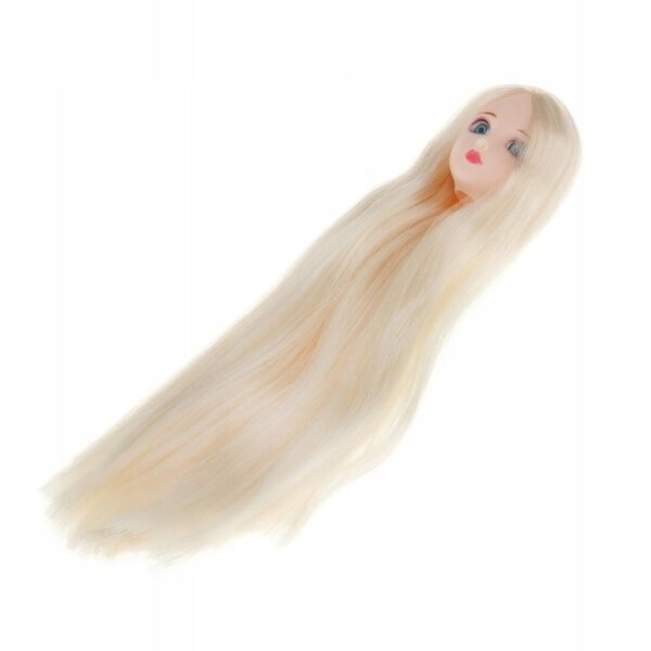 1/6 Puppenkopf mit goldenem Haar – DIY-BJD-Körperskulptur