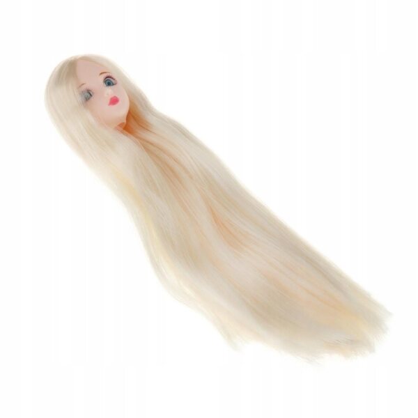 1/6 Puppenkopf mit goldenem Haar – DIY-BJD-Körperskulptur