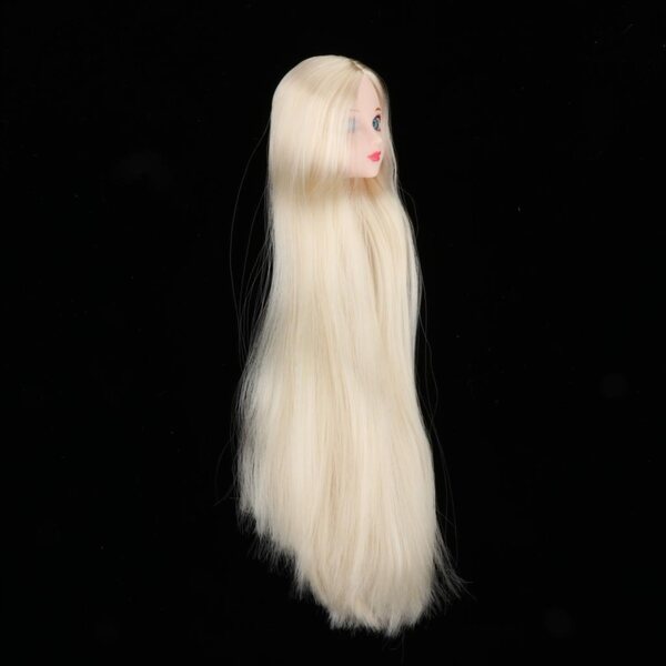 1/6 Puppenkopf mit goldenem Haar – DIY-BJD-Körperskulptur