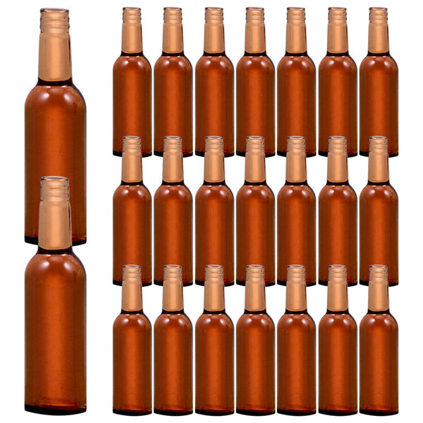 Set 24 Miniature Bottiglie di Birra in Resina per Casa delle Bambole Decorazione