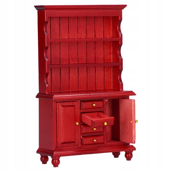 Dollhouse 1:12 Mobile in Legno Mini Libreria per Bambole Design Dettagliato