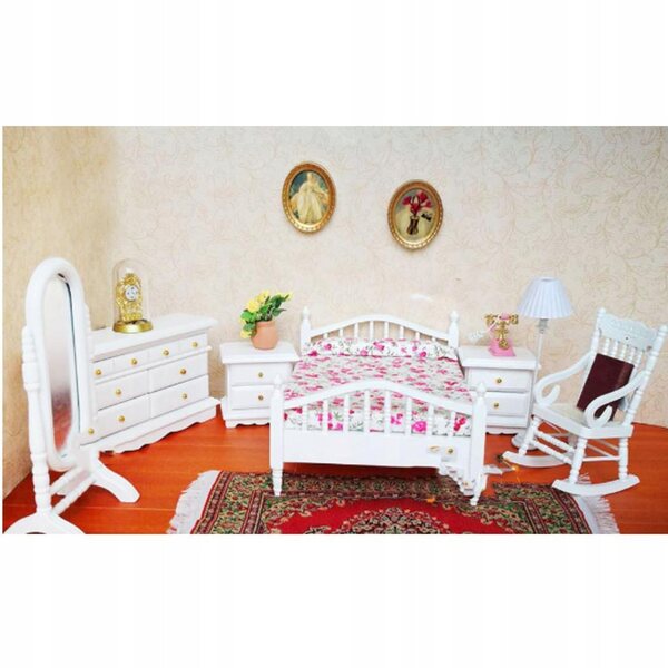 Maßstab 1:12 Puppenhaus Miniatur gewebter Teppich türkische Dekoration