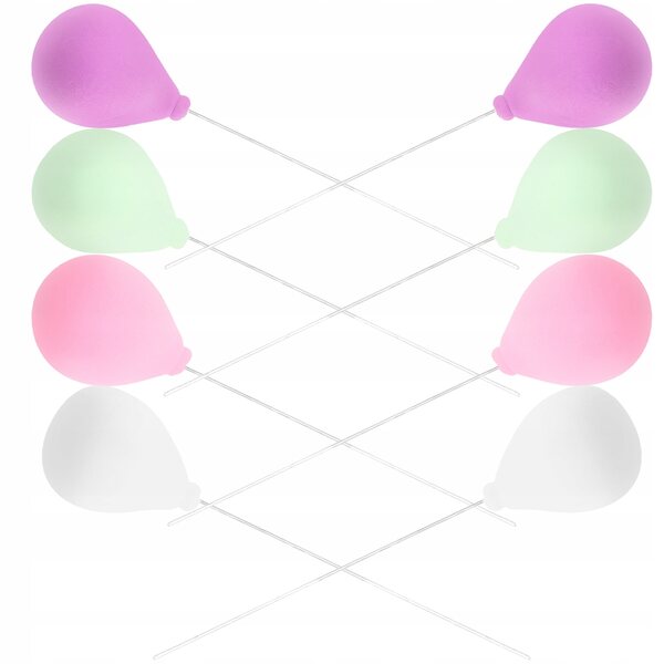 Lot de 8 mini ballons décoratifs pour mini jardins, maisons de poupées et terrariums