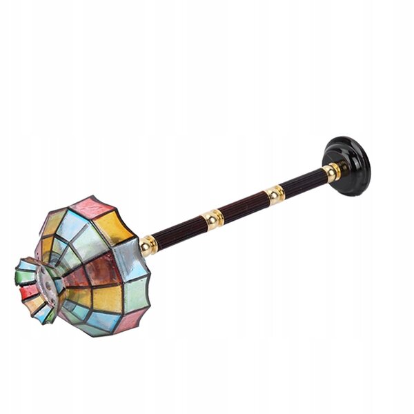1:12 Puppenhaus Miniatur LED Stehlampe, moderner Stil