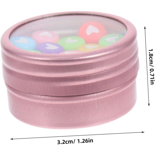 Vaguelly Mini Scatola Caramelle per Case delle Bambole, Decorazioni Natalizie in Plastica 1:12