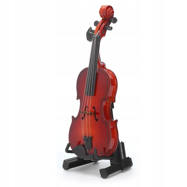 Modello Miniatura Violino 1:6 in Legno per Casa delle Bambole e Decorazioni