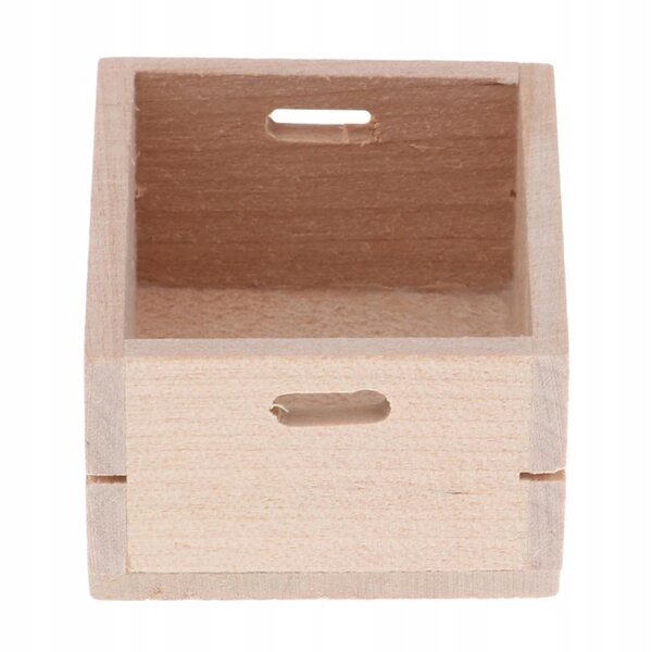 Maison de poupée en bois miniature 1/12 - Boîte à fruits