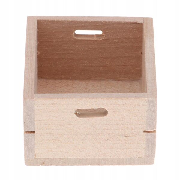 Maison de poupée en bois miniature 1/12 - Boîte à fruits