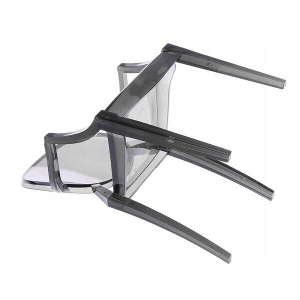 1/6 Puppenstuhl, grauer Kunststoff, Esszimmerstuhl, Beistellstuhl für 16-cm-Puppen