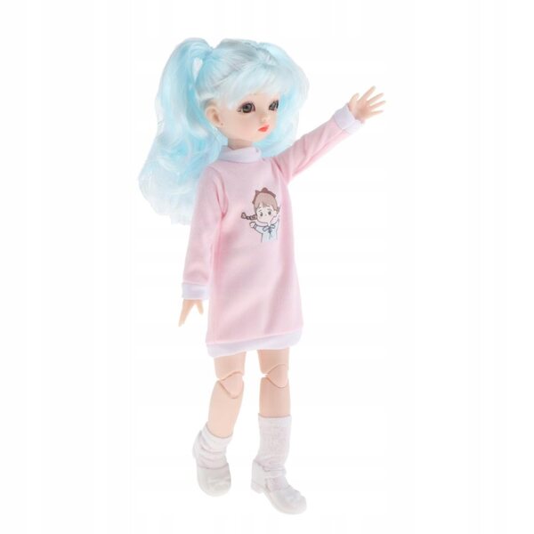 Mädchen-Baby-Puppe mit Kugelgelenk, 30 cm, mit Kleidung und Schuhen, modisches Spielzeug für Mädchen