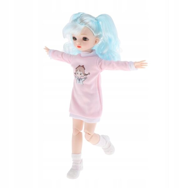 Mädchen-Baby-Puppe mit Kugelgelenk, 30 cm, mit Kleidung und Schuhen, modisches Spielzeug für Mädchen