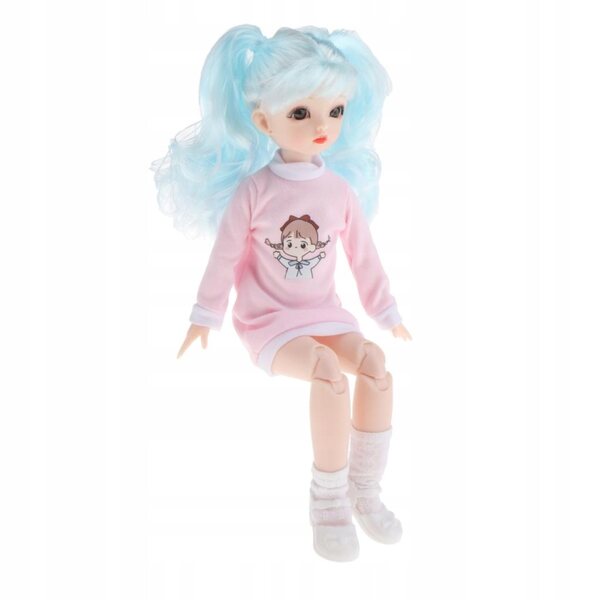 Mädchen-Baby-Puppe mit Kugelgelenk, 30 cm, mit Kleidung und Schuhen, modisches Spielzeug für Mädchen