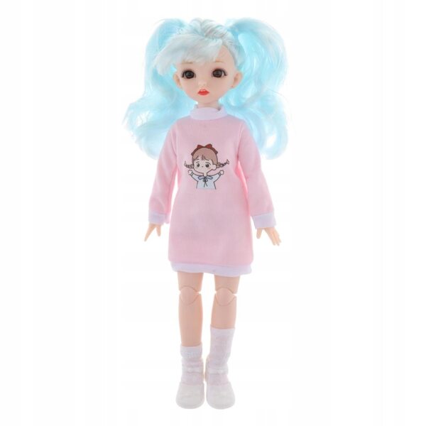 Mädchen-Baby-Puppe mit Kugelgelenk, 30 cm, mit Kleidung und Schuhen, modisches Spielzeug für Mädchen