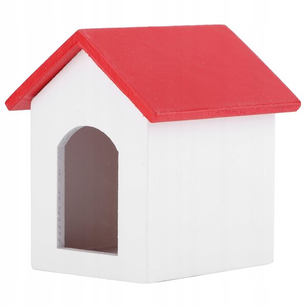 Hölzernes Puppenhaus 1:12 Realistische Haustierminiatur