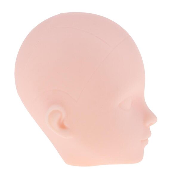 1/6 Plastikpuppenköpfe für BJD Make-up und Modellierung, 5-teiliges Set