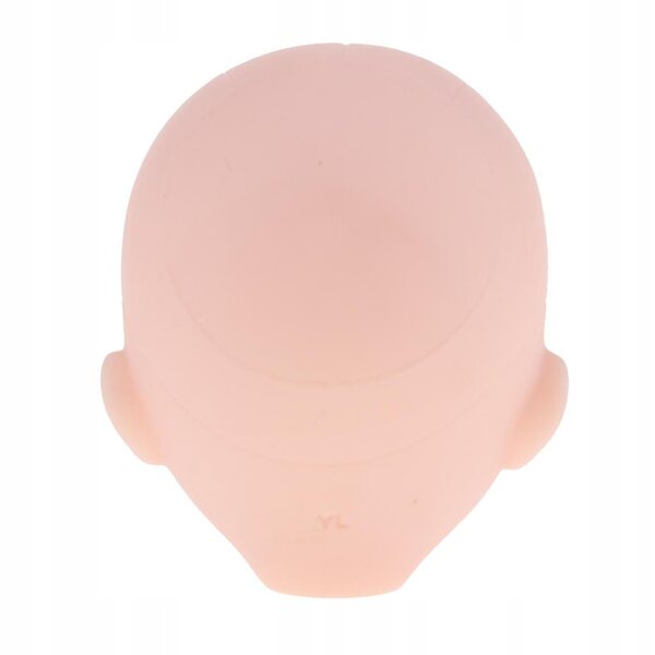 1/6 Plastikpuppenköpfe für BJD Make-up und Modellierung, 5-teiliges Set