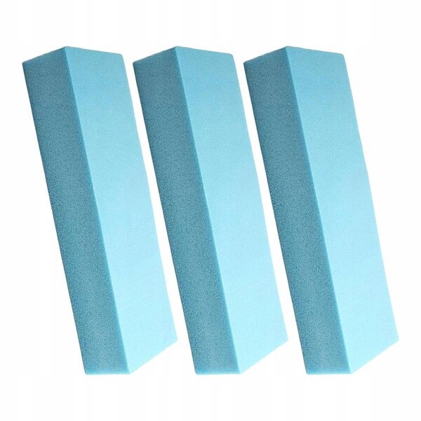 2 DIY Bastelplatten aus Polystyrolschaum 30x10x2 cm für Dioramen und Modellbau