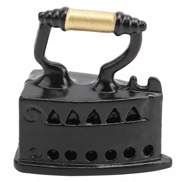 Miniaturowy domek dla lalek w skali 1:12 metalowe żelazne ubrania L7
