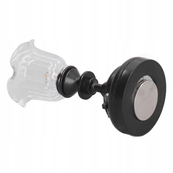 Lampada Miniatura da Soffitto 1:12 in Vetro e Metallo per Case delle Bambole