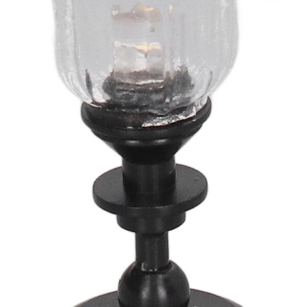 Lampada Miniatura da Soffitto 1:12 in Vetro e Metallo per Case delle Bambole
