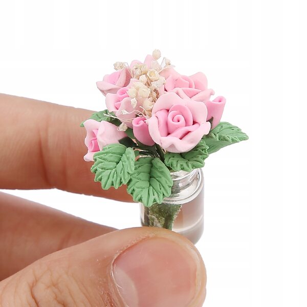 Mini-Bonsai 1:12 für Puppenhaus, Gartendekoration und Originalzubehör