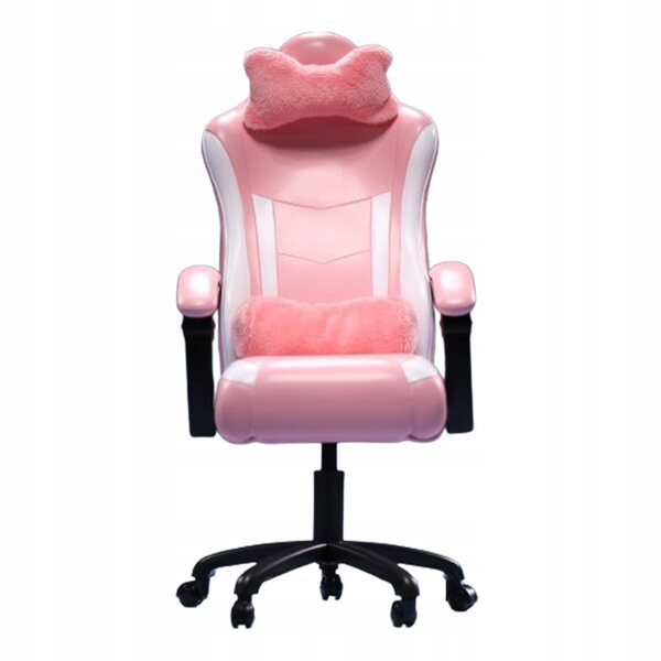 Chaise de jeu miniature 1:6 avec coussins roses pour figurines d'action de 12 pouces