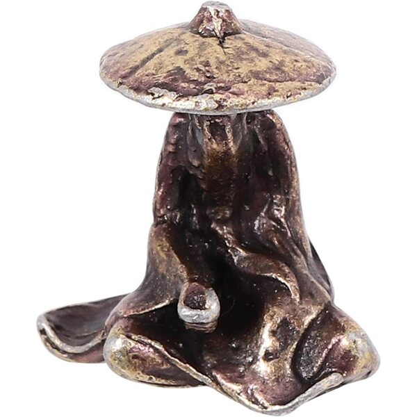 KOMBIUDA Statuetta Miniatura in Lega di Rame Vintage per Bonsai e Terrari 1,8 cm