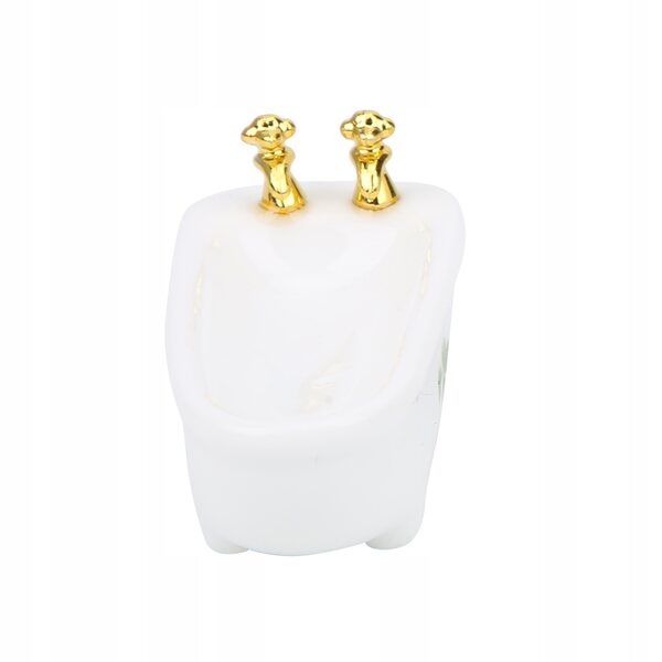 1:24 Badezimmer-Miniatur-Set für Puppenhäuser aus hochwertiger Keramik
