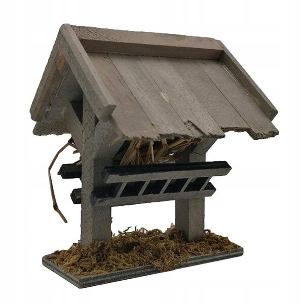 Hölzerne Puppenhausdekoration 1:12 Miniatur-Gartenset