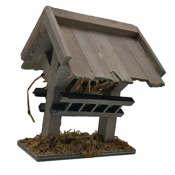Hölzerne Puppenhausdekoration 1:12 Miniatur-Gartenset