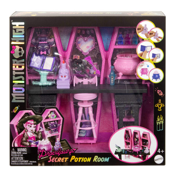 Monster High Segreto Elisir di Draculaura - Set Gioco Magico con Accessori