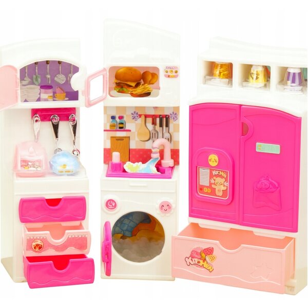 Cucina giocattolo per bambini Nicola Toys con elettrodomestici e accessori 4529