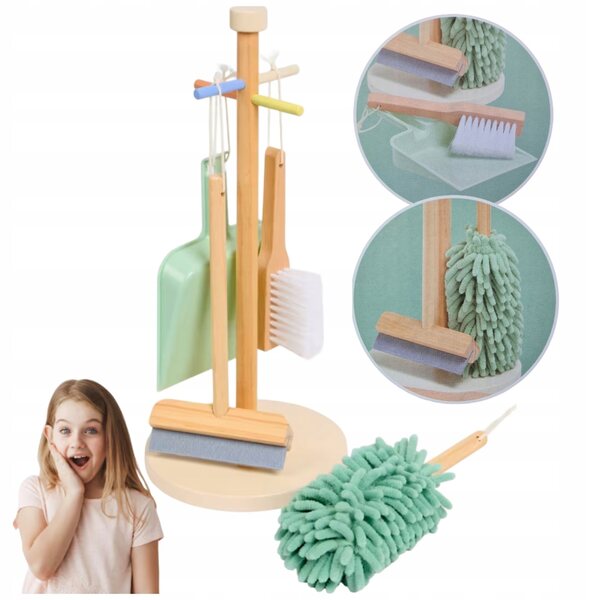 Reinigungsspielset aus Holz für Kinder ab 3 Jahren, Mini Matters