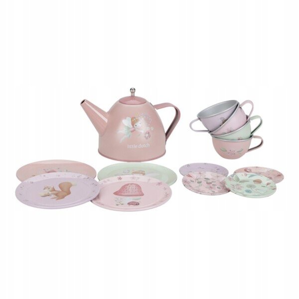 Little Dutch Fairy Garden Teeservice aus farbigem Metall für Kinder ab 3 Jahren