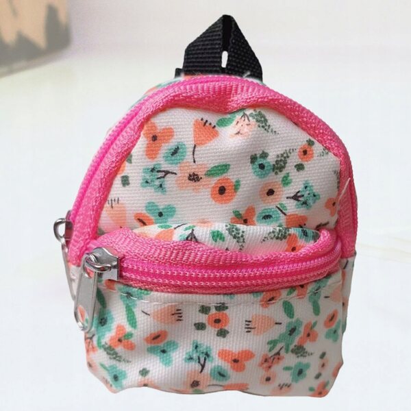 Bunter Mini-Rucksack aus leichtem und widerstandsfähigem PU für Mädchen und als Raumdekoration
