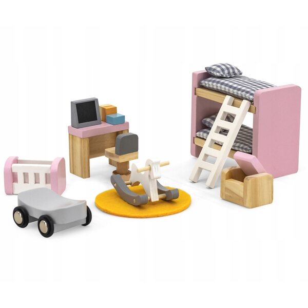 Viga PolarB Miniatur-Möbelset für Kinderzimmer aus sicherem Holz