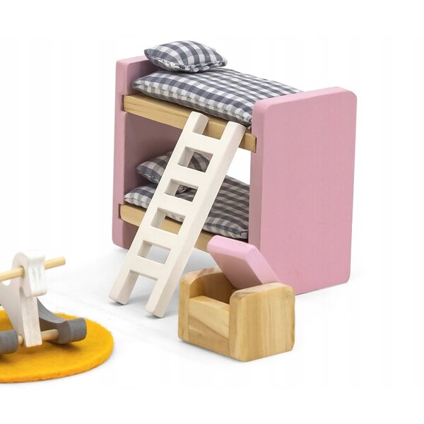 Viga PolarB Miniatur-Möbelset für Kinderzimmer aus sicherem Holz