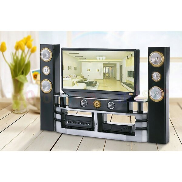 Set Mobili per Bambole Deco Mariage TV e Accessori per Casa Giocattolo