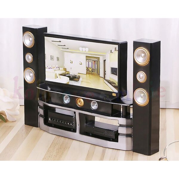 Set Mobili per Bambole Deco Mariage TV e Accessori per Casa Giocattolo